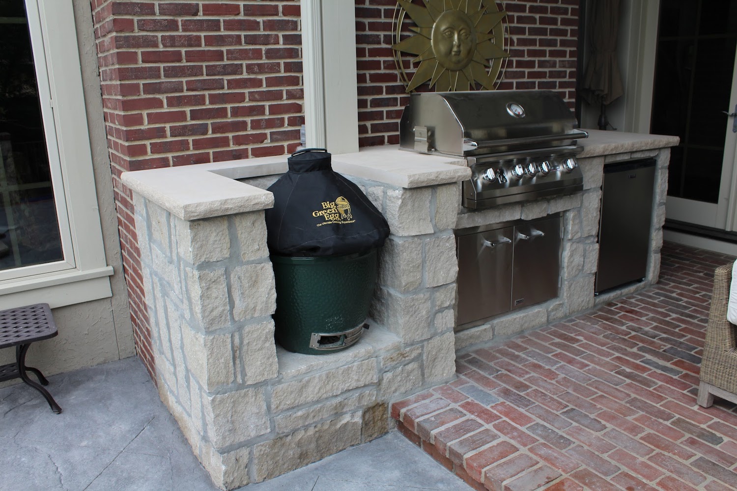 outdoor kitchen installation in Leawood and Kansas City