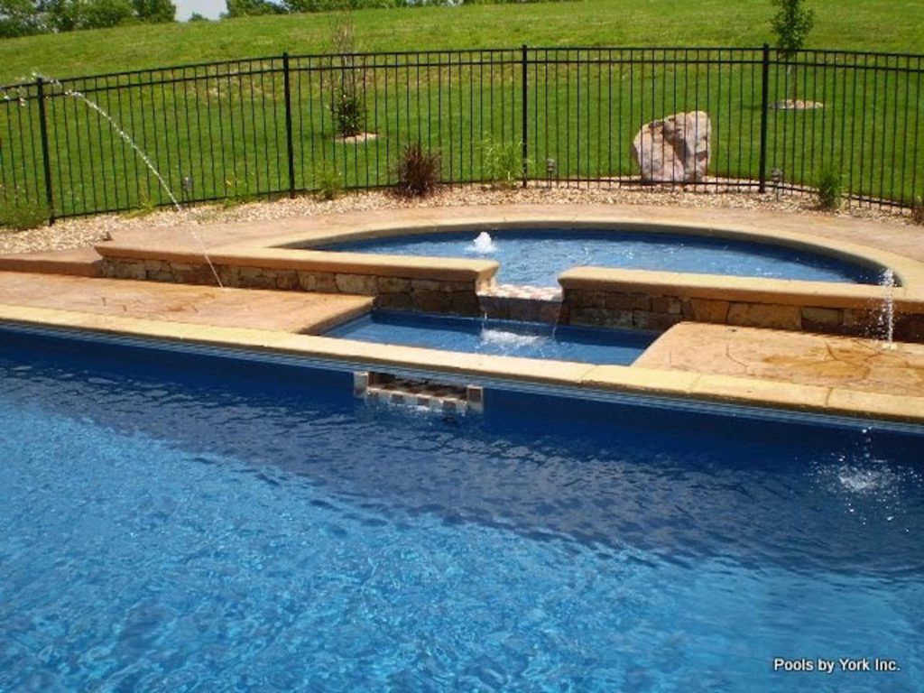 fiberglass salt water pool