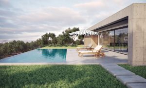Infinity Pool with sun loungers - Pools By York