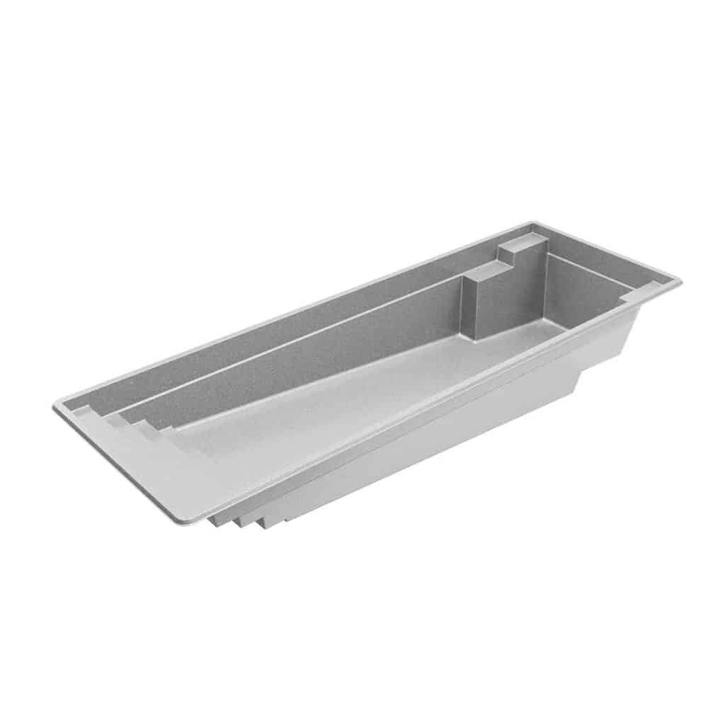 Athens 13.37 fiberglass pool shell