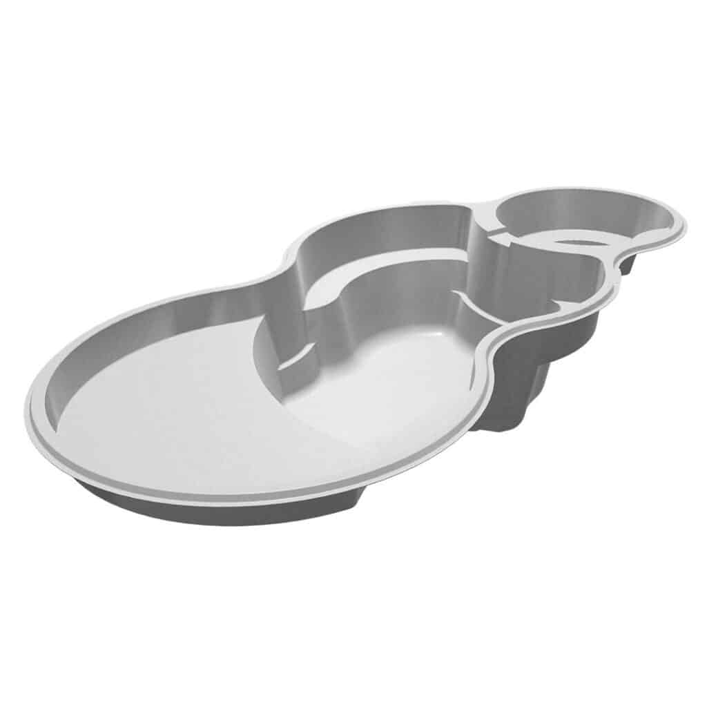 Axiom 14 Deluxe fiberglass pool shell