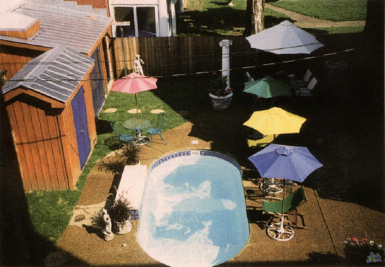Lakeside pool