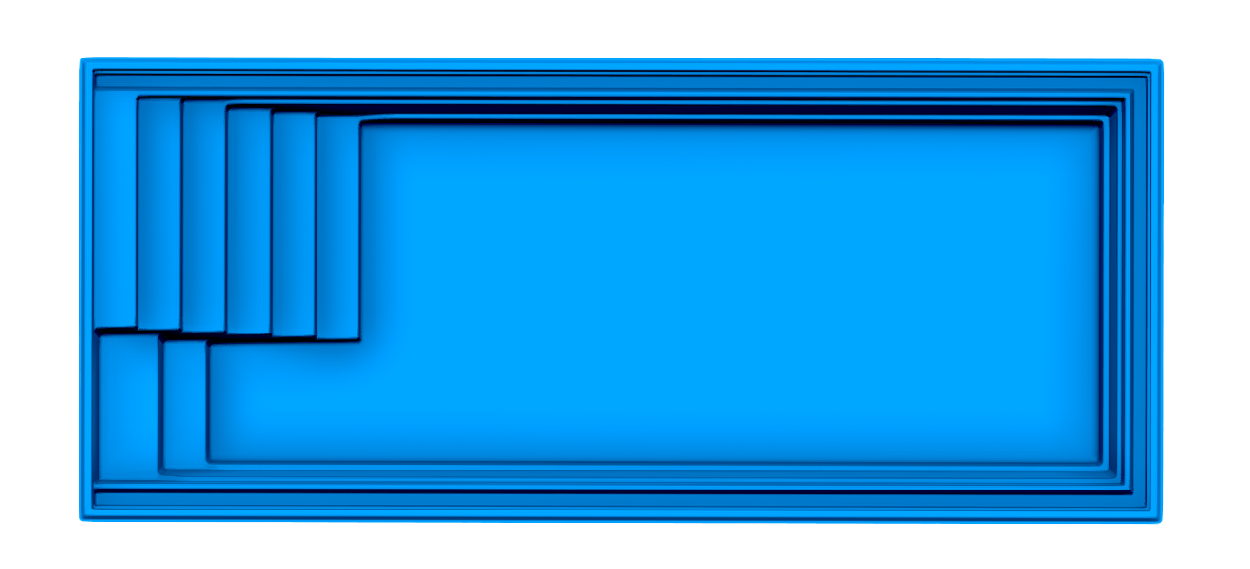 Orlando fiberglass pool shell