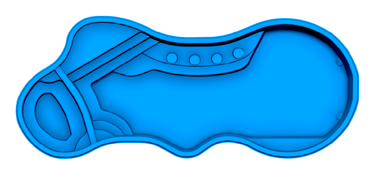 Pleasure Island fiberglass pool shell