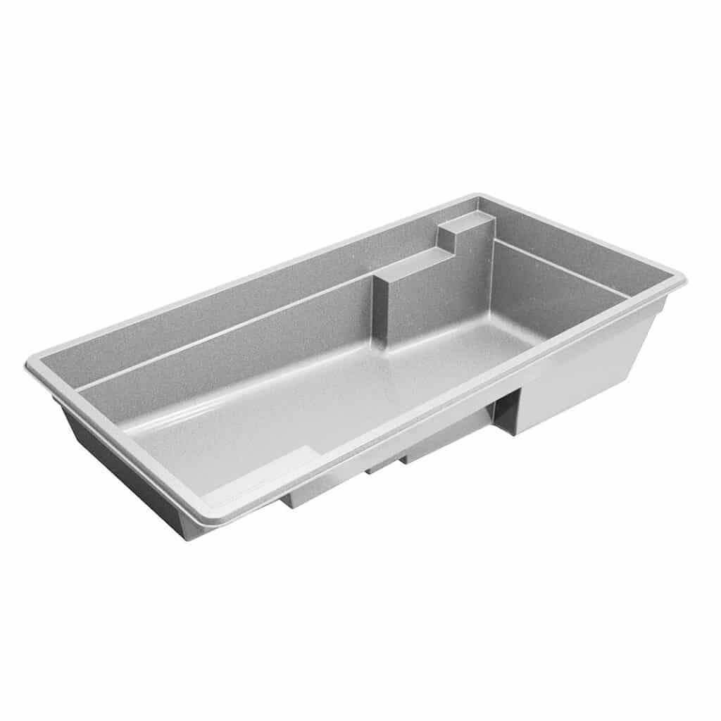 San Marino 12.23 fiberglass pool shell