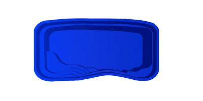 Sudbury fiberglass pool shell