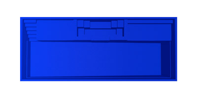 Sydney Harbour fiberglass pool shell