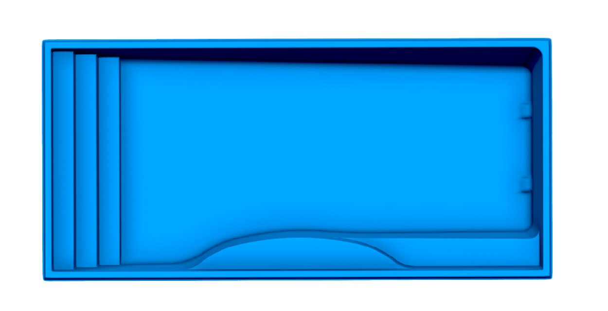 Wylela fiberglass pool shell